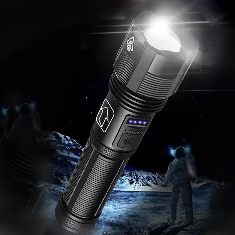 LuminaGuard | Ultra-Bright LED Military Flashlight for Outdoor Use