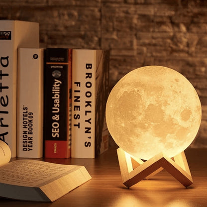 Lunara | Touch-Controlled Night Lamp for Ambient Home Lighting