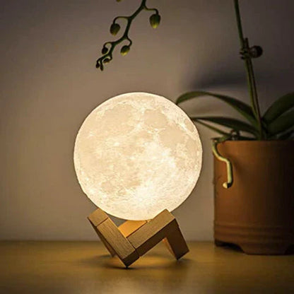 Lunara | Touch-Controlled Night Lamp for Ambient Home Lighting