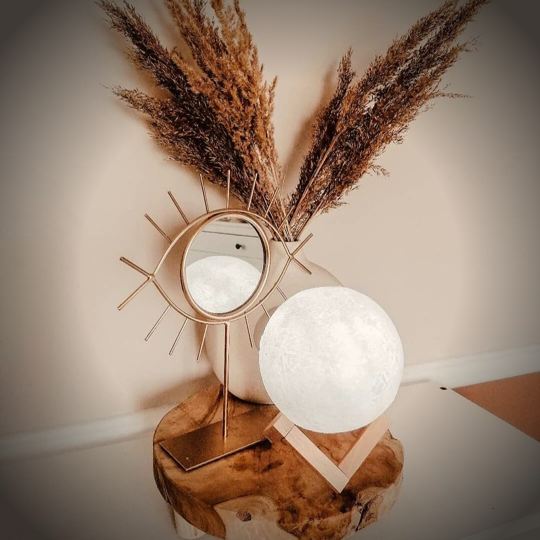 Lunara | Touch-Controlled Night Lamp for Ambient Home Lighting