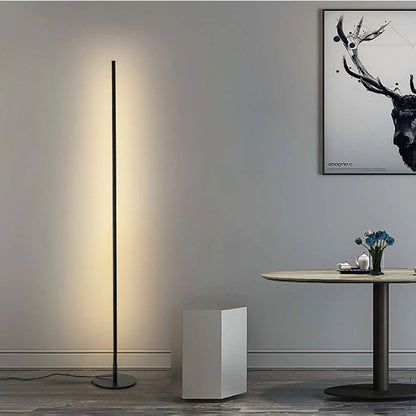 Lunaris | Minimalist Adjustable Floor Lamp for Soft Living Room Lighting