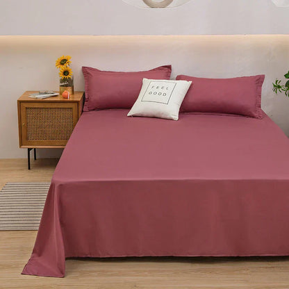 GentleTouch 100% Linen Fitted Bed Sheet – Breathable, Durable, Soft