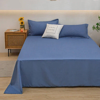 GentleTouch 100% Linen Fitted Bed Sheet – Breathable, Durable, Soft