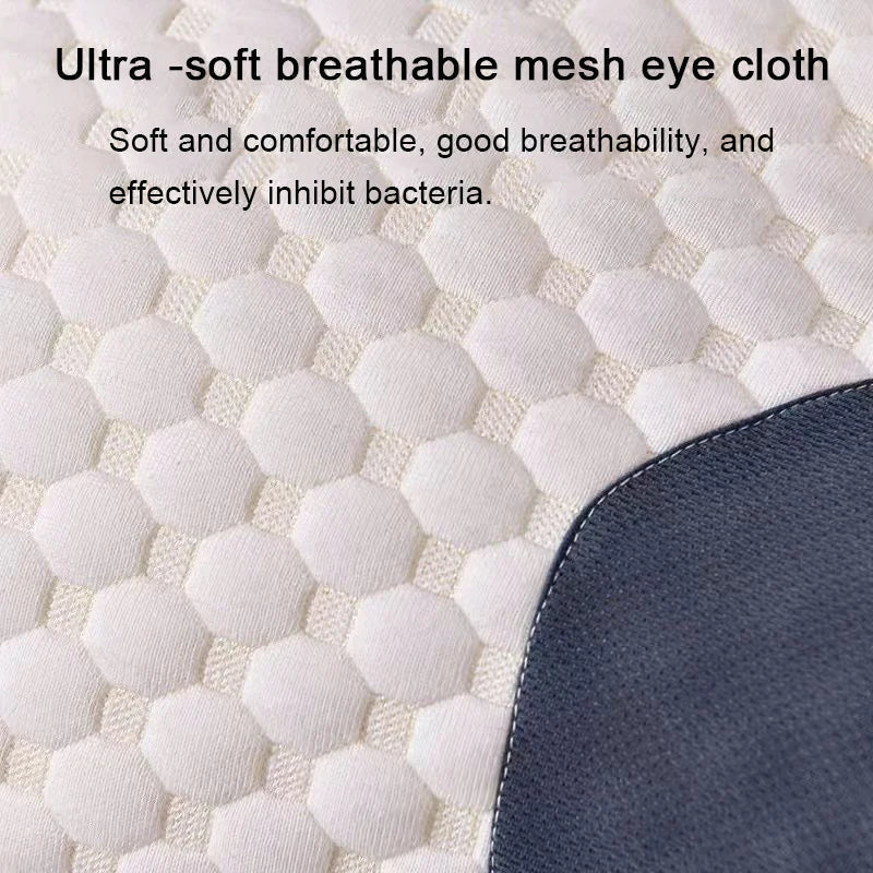 Orthopedic Neck Pillow with Reverse Traction for Cervical Spine Support, 48 x 74 cm