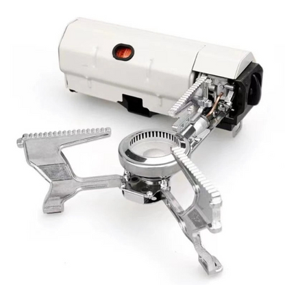 TrekFlame | Ultra-Lightweight Portable Camping Gas Stove for Outdoor Cooking