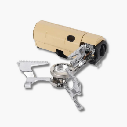 TrekFlame | Ultra-Lightweight Portable Camping Gas Stove for Outdoor Cooking