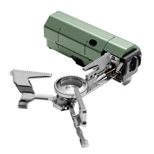 TrekFlame | Ultra-Lightweight Portable Camping Gas Stove for Outdoor Cooking