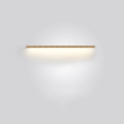 ZenBeam | Minimalist Solid Wood LED Wall Lamp for Warm Ambient Lighting