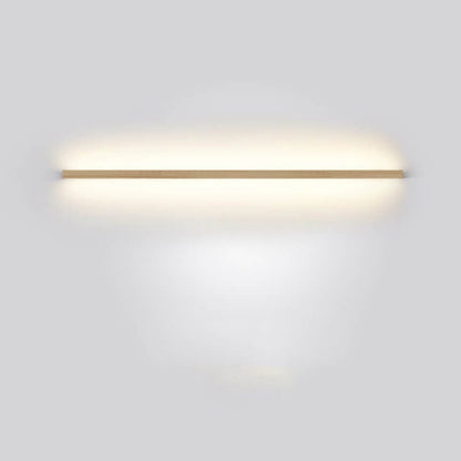 ZenBeam | Minimalist Solid Wood LED Wall Lamp for Warm Ambient Lighting