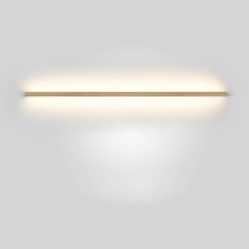 ZenBeam | Minimalist Solid Wood LED Wall Lamp for Warm Ambient Lighting