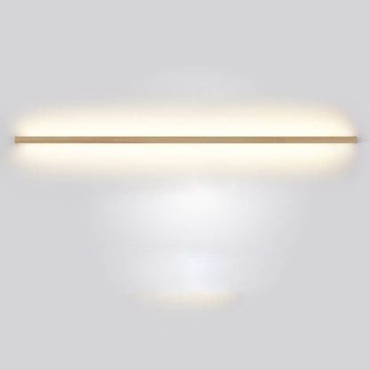 ZenBeam | Minimalist Solid Wood LED Wall Lamp for Warm Ambient Lighting