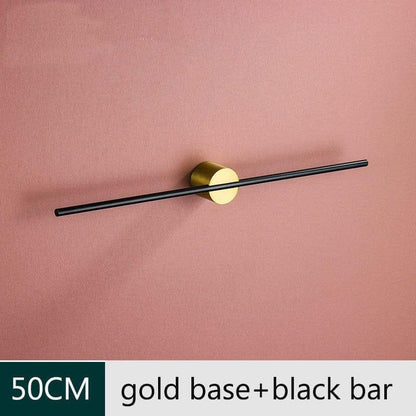 Aleo Wall-Mounted Aluminum Towel Holder Rack for Bathroom and Bedroom