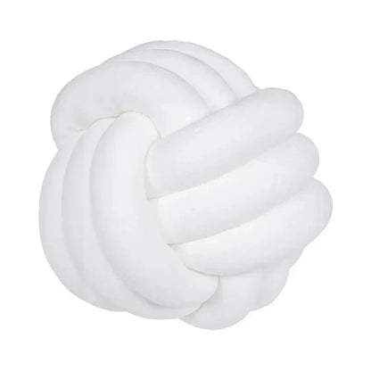 Decorative Knotted Suede-Look Soft Knot Cushion Pillow