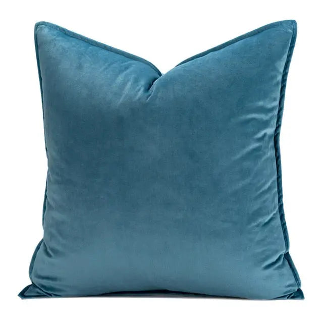 European Luxury Velvet Cushion Cover – Soft Textured Home Decor Pillowcase